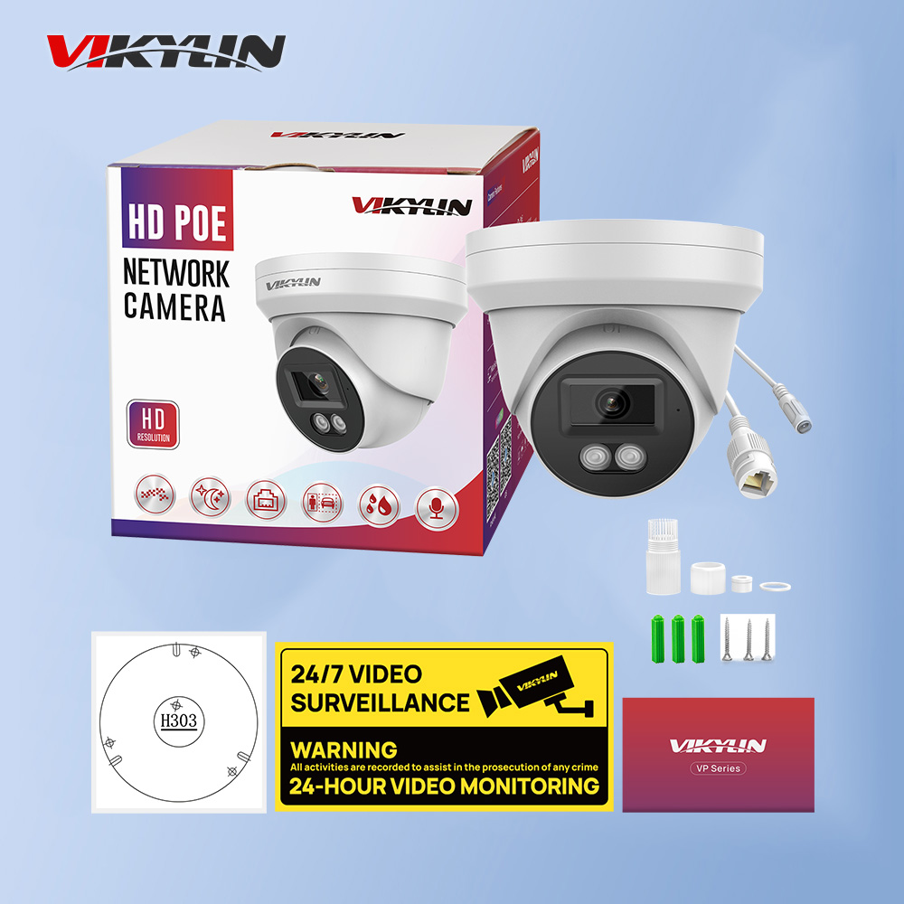 Outdoor Power G Motion - Caméra de sécurité IP VIKYLIN 8MP