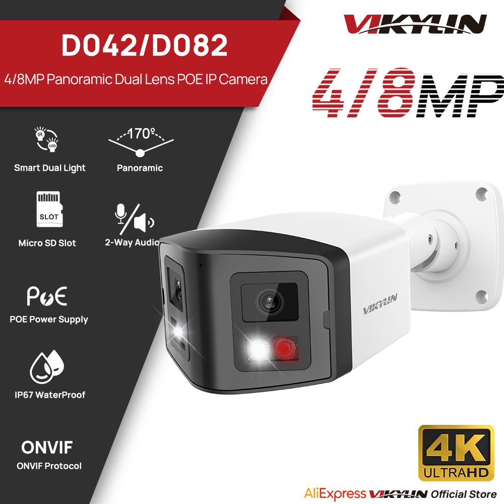 Outdoor Power G Motion - VIKYLIN 170 ° Caméra de sécurité