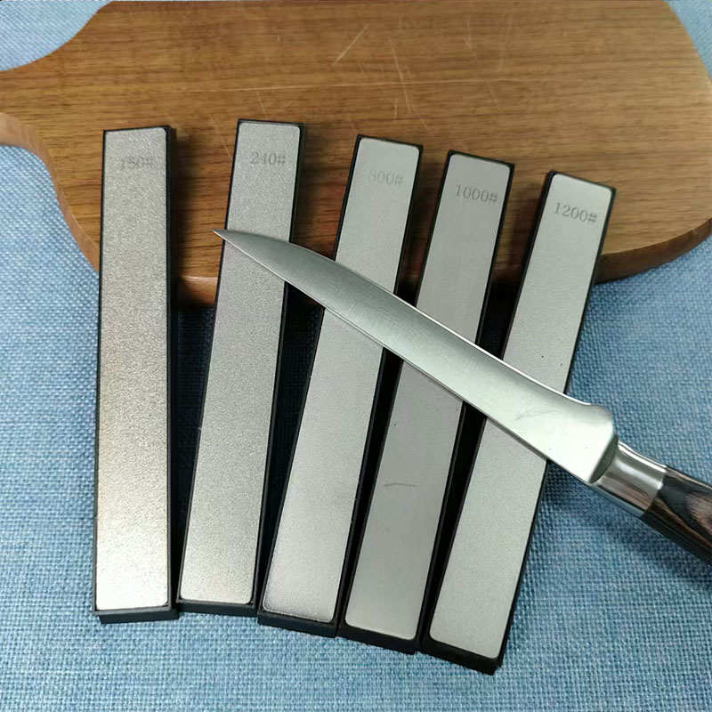Outdoor Power Tools - Ensemble de 4 pierres à aiguiser