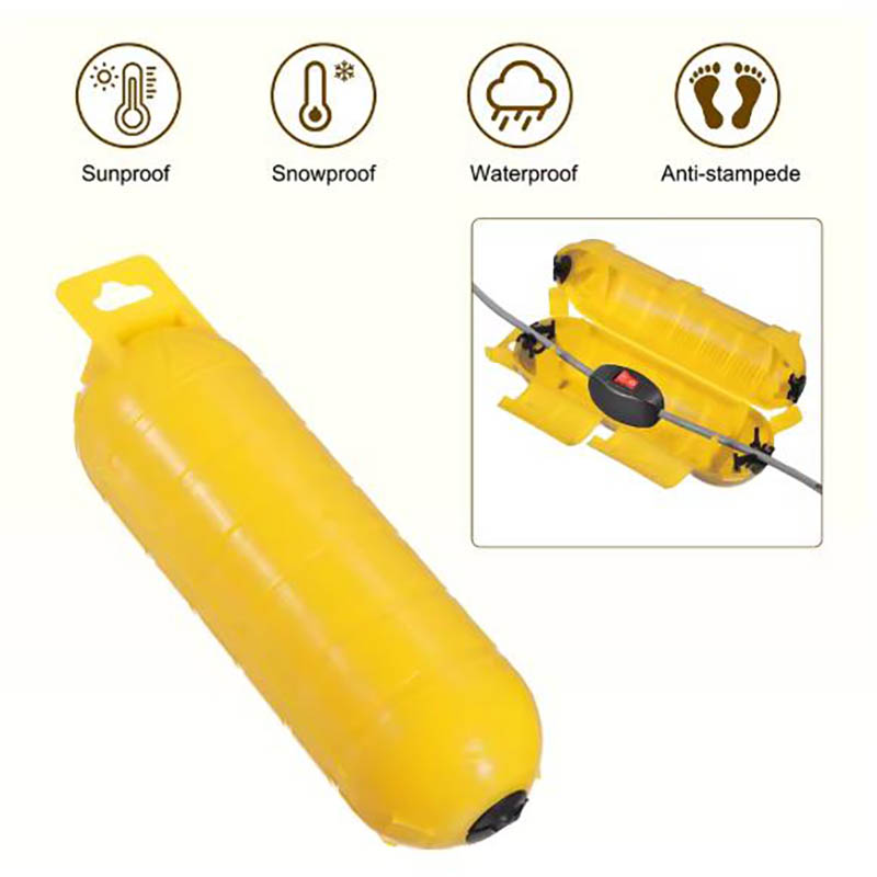 Outdoor Power Strip With Cover - Couvercle de sécurité pour câble d'extension