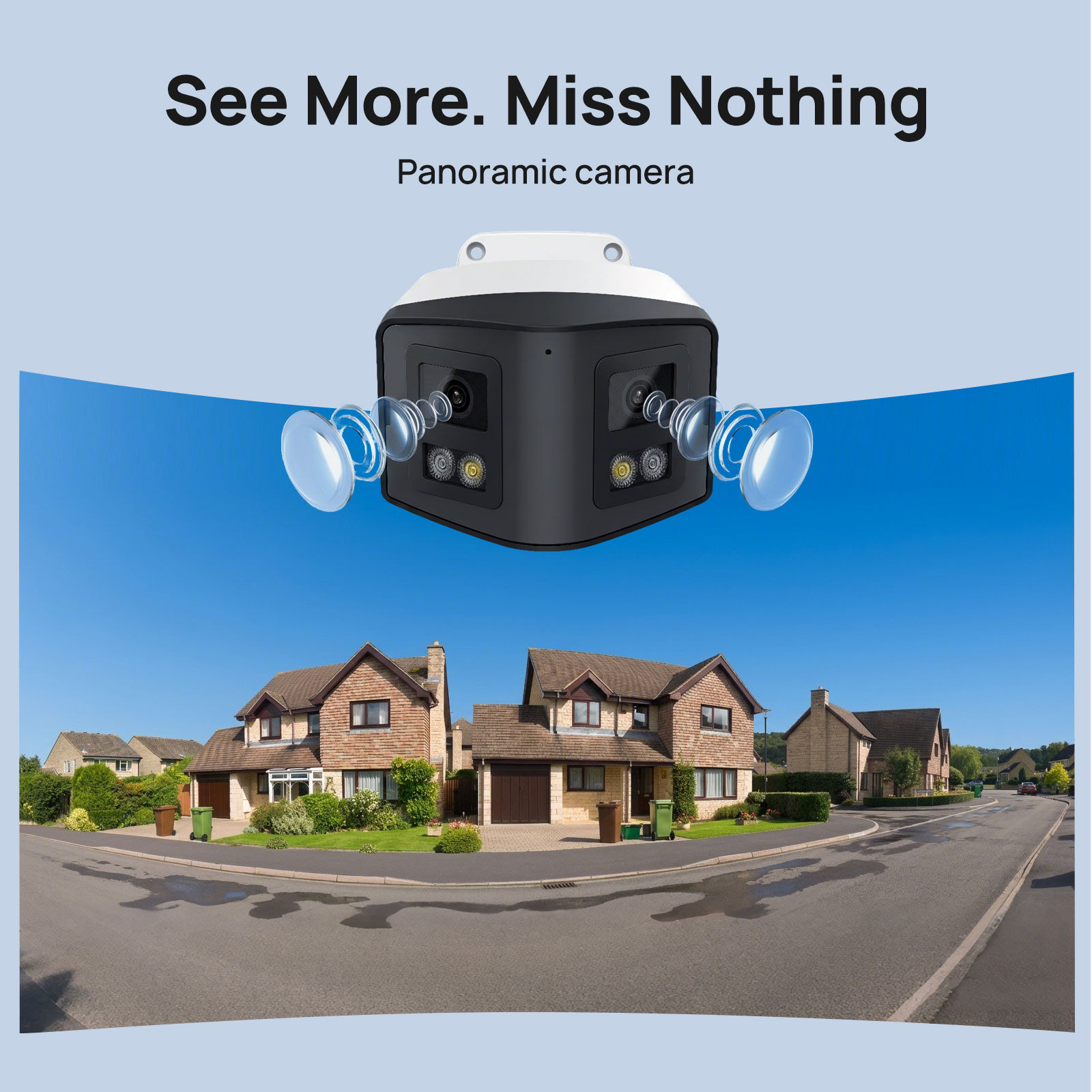VIKYLIN 170 °   Caméra IP de s - Outdoor Power G Motion avis et prix