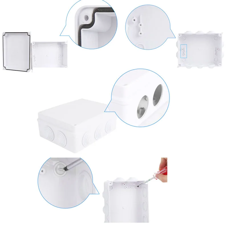 Boîtier d'alimentation étanche - Outdoor Power Cable Junction Box avis et prix