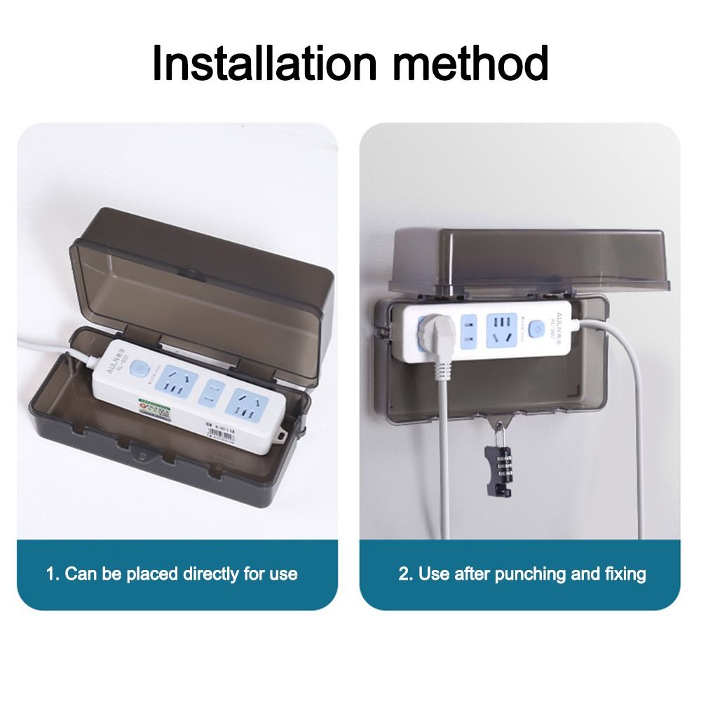Boîtes électriques extérieures - Outdoor Power Strip With Cover avis et prix