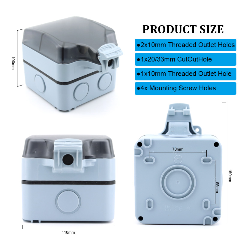 Boîte de prise de courant exté - Outdoor Power Outlet Cover avis et prix