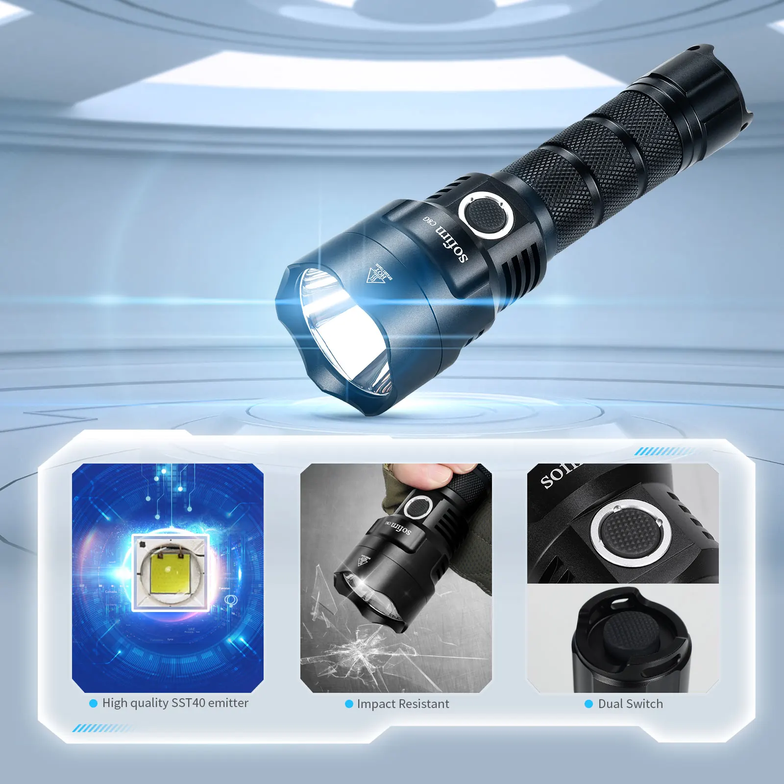 Sofirn C8G SST40 lampe de poch - Outdoor Power Group avis et prix