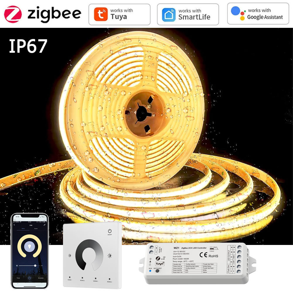 Bande LED COB Tuya Zigbee étan - Outdoor Power Point Zigbee avis et prix
