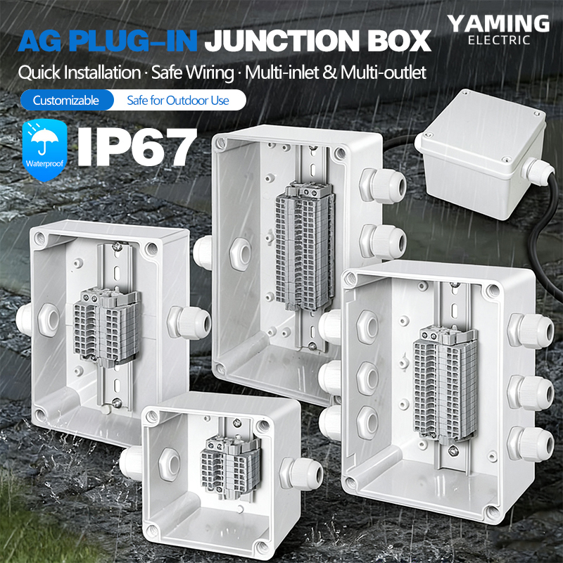 Boîtier de jonction étanche av - Outdoor Power Cable Junction Box avis et prix