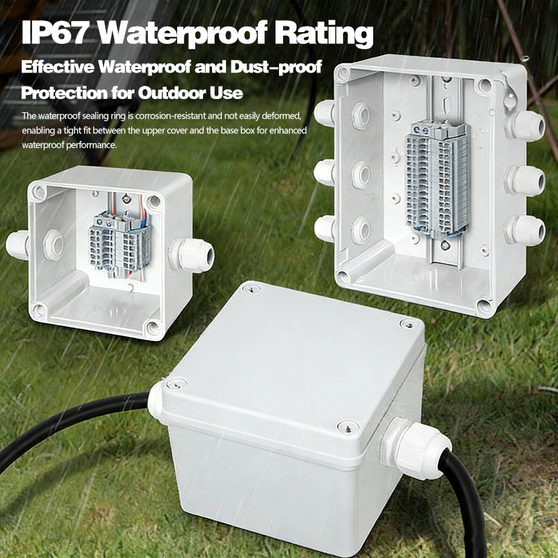 Boîtier de jonction étanche av - Outdoor Power Cable Junction Box avis et prix